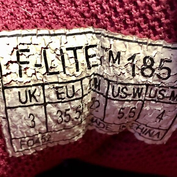 Womens INOV-8 F-Lite 185 Blue Running Shoes / Size 5.5 - Picture 10 of 10